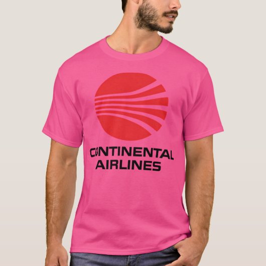 Continental Airlines - Retro Logo Shirt - Defunc (Vorderseite)