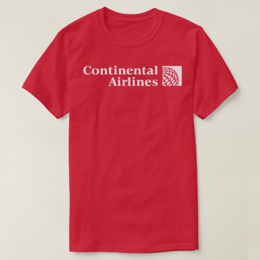Continental Airlines T-Shirt (Design vorne)