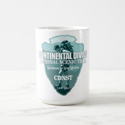 Continental Divide Trail (arrowhead T) Kaffeetasse (Mittel)