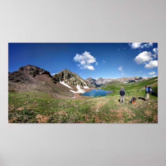 Continental Divide Weminuche Wilderness Colorado 4 Poster (Vorne)