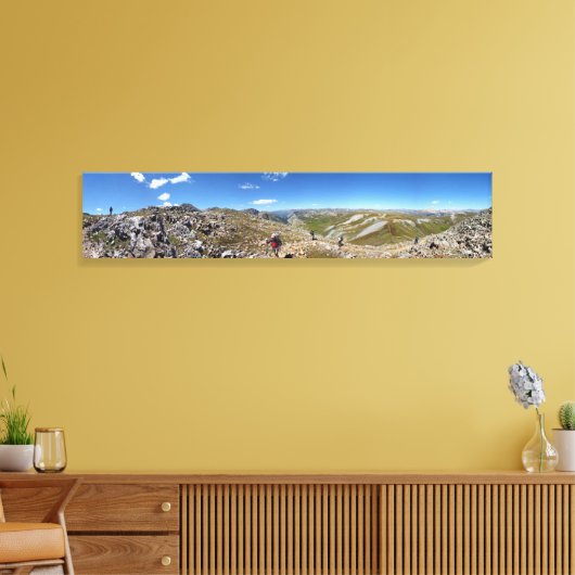 Continental Divide Weminuche Wilderness Colorado Leinwanddruck (Insitu (Wohnzimmer))