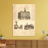 Continental Life Insurance Leinwanddruck (Insitu (Wohnzimmer))