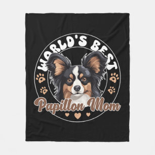 Continental Miniature Spaniel Weltbestes Fleecedecke