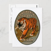 Continental Palace Hotel Postkarte (Vorne/Hinten)