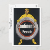 Continental Pneumatic Postkarte (Vorne/Hinten)