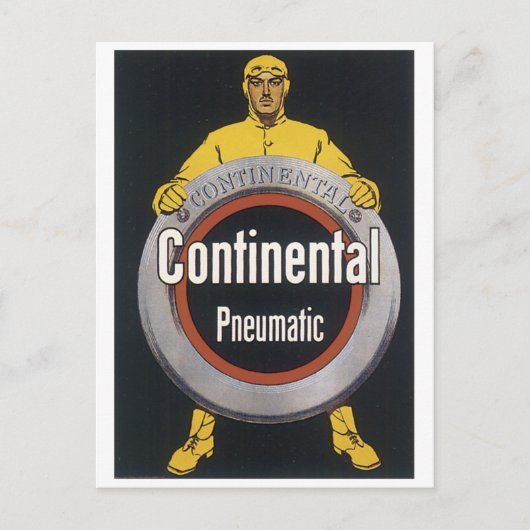Continental Pneumatic Postkarte (Vorderseite)