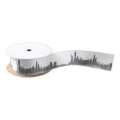 Continuous Border Skyline NYC New York Skyline Satinband (Spule)