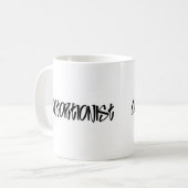 Contortionist Kaffeetasse (Vorderseite Links)