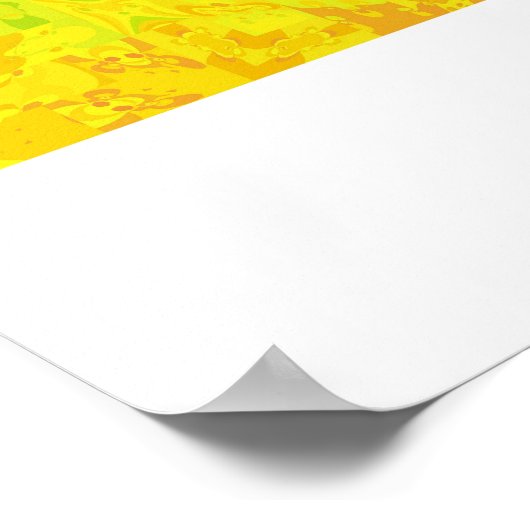 Contour Mosaic Poster (Ecke)