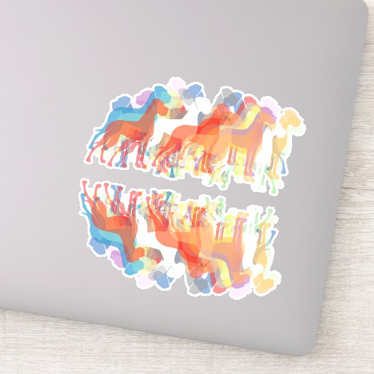 Contour Sticker Great Dane (Detail)