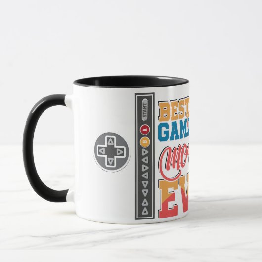 Contra Cheat Code Beste Gaming-Mama-Kaffee Tasse (Links)