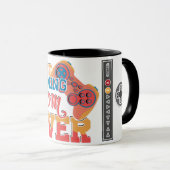 Contra Cheat Code Beste Gaming-Mama-Kaffee Tasse (VorderseiteRechts)