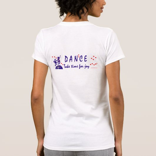 Contra Dance Joy T-Shirt (Rückseite)