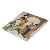 Contrabandistas, "von den Skizzen von Spanien", Fliese (Seite)