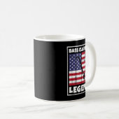 Contrabass Clarinetist USA Kaffeetasse (VorderseiteRechts)