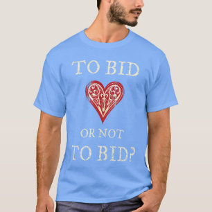 Contract Bridge Bietet Duplikat-Kartenspiel zum Bi T-Shirt