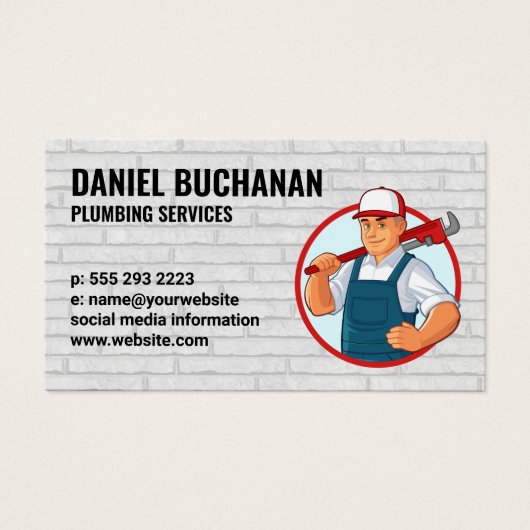 Contractor | Plumber Logo (Vorderseite)