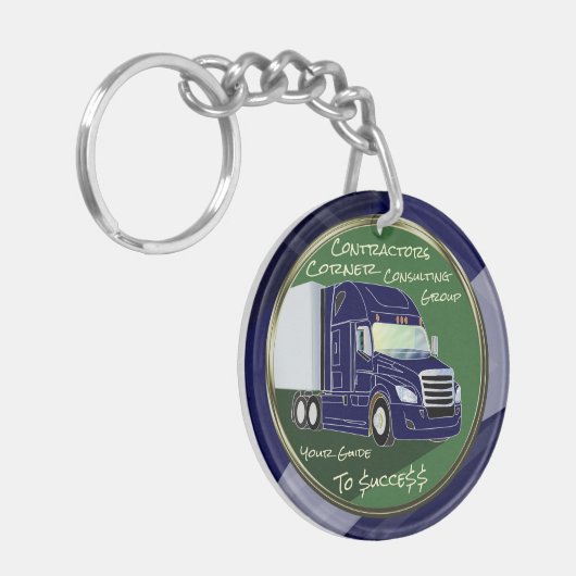 Contractors Corner Consulting Group besser Schlüsselanhänger (Vorderseite links)