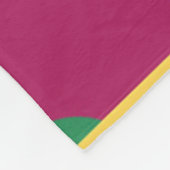 Contrada del Drago (Drache) Palio di Siena Fleecedecke (Ecke)