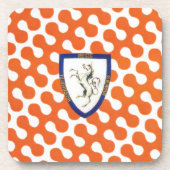 Contrada del Leocorno (Einhorn) Palio Getränkeuntersetzer (Vorderseite)