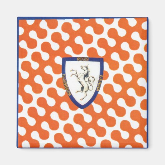 Contrada del Leocorno (Einhorn) Palio Magnet (Vorne)