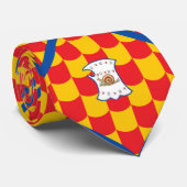 Contrada della Chiocciola (Schnecke) Palio Krawatte (Gerollt)