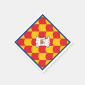 Contrada della Chiocciola (Schnecke) Palio Serviette (Ecke)