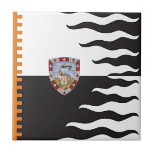 Contrada della Lupa (She-Wolf) Palio di Siena Fliese