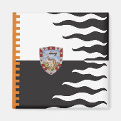 Contrada della Lupa (She-Wolf) Palio di Siena Magnet (Vorne)