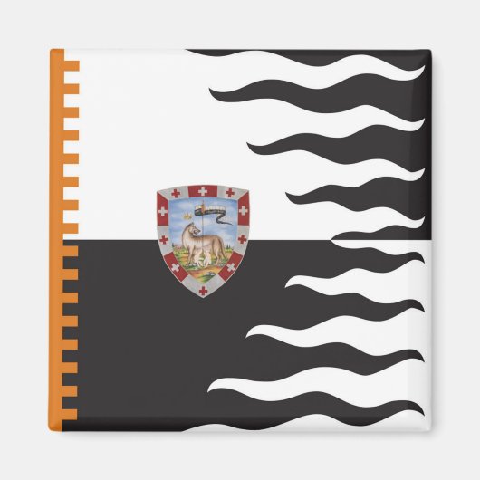 Contrada della Lupa (She-Wolf) Palio di Siena Magnet (Vorne)