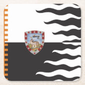 Contrada della Lupa (She-Wolf) Palio di Siena Rechteckiger Pappuntersetzer (Vorderseite)