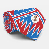 Contrada della Pantera (Panther) Palio di Siena Krawatte (Gerollt)