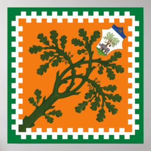 Contrada della Selva (Wald) Palio di Siena Poster