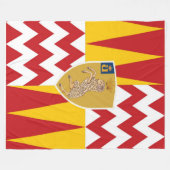 Contrada di Valdimonton (Rammtal) Fleecedecke (Vorderseite (Horizontal))