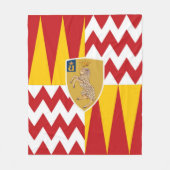 Contrada di Valdimonton (Rammtal) Fleecedecke (Vorderseite)