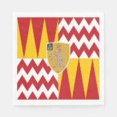 Contrada di Valdimonton (Rammtal) Serviette (Vorderseite)