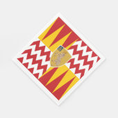 Contrada di Valdimonton (Rammtal) Serviette (Ecke)