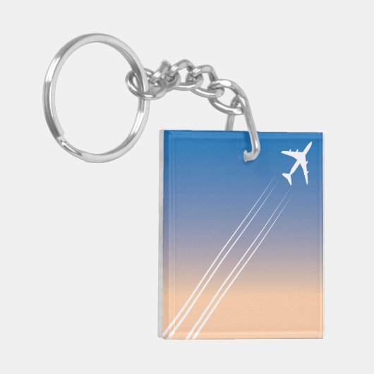 CONTRAIL Acryl-Schlüsselanhänger Schlüsselanhänger (Vorderseite links)