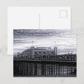Contrast Brighton Pier Postkarte (Vorne/Hinten)