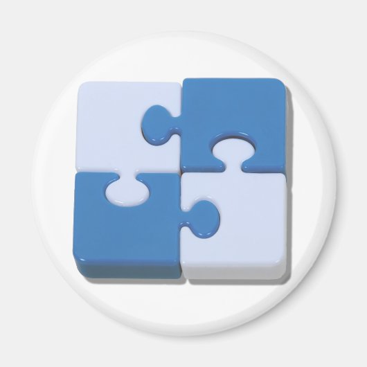 ContrastingPuzzle101310 Magnet (Vorne)