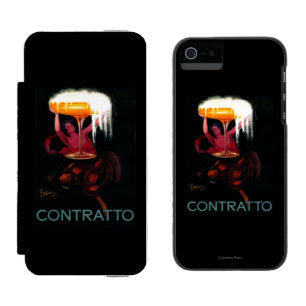 Contratto Vintage PosterEuropa Incipio Watson™ iPhone 5 Geldbörsen Hülle