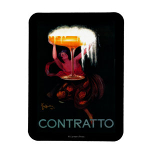 Contratto Vintage PosterEuropa Magnet