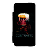 Contratto Vintages PosterEurope Incipio iPhone Geldbeutel-Hülle (Folio Vorderseite)