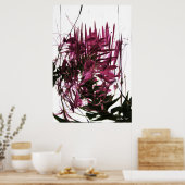 Contrived Cleome Poster (Küche)