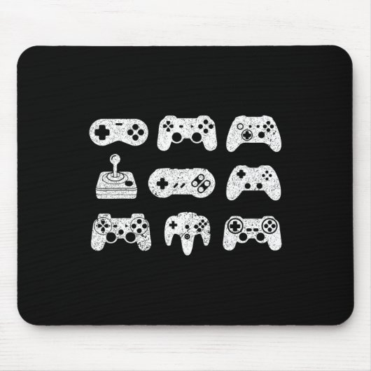 Control All The Things Video Game Controller Mousepad (Vorne)