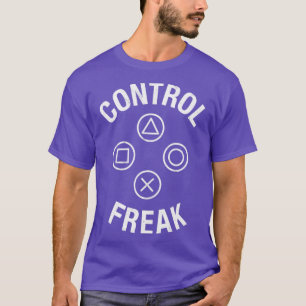 Control Freak Videospielkonsole Controller-Taste T-Shirt