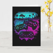 Control Gamer Videospiel-Controller 15 Karte (Gelbe Blume)