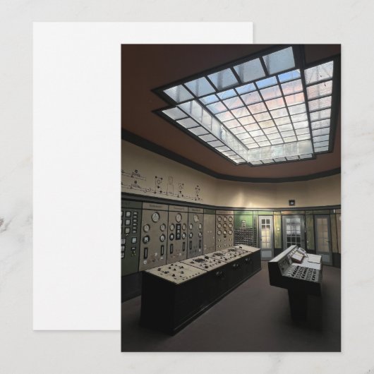 Control Room Feiertagskarte (Vorne/Hinten)