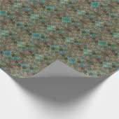 Controlled Chaos – Muted Fall Geschenkpapier (Ecke)