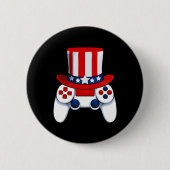 Controller American Hat 4. Juli USA Button (Vorderseite)